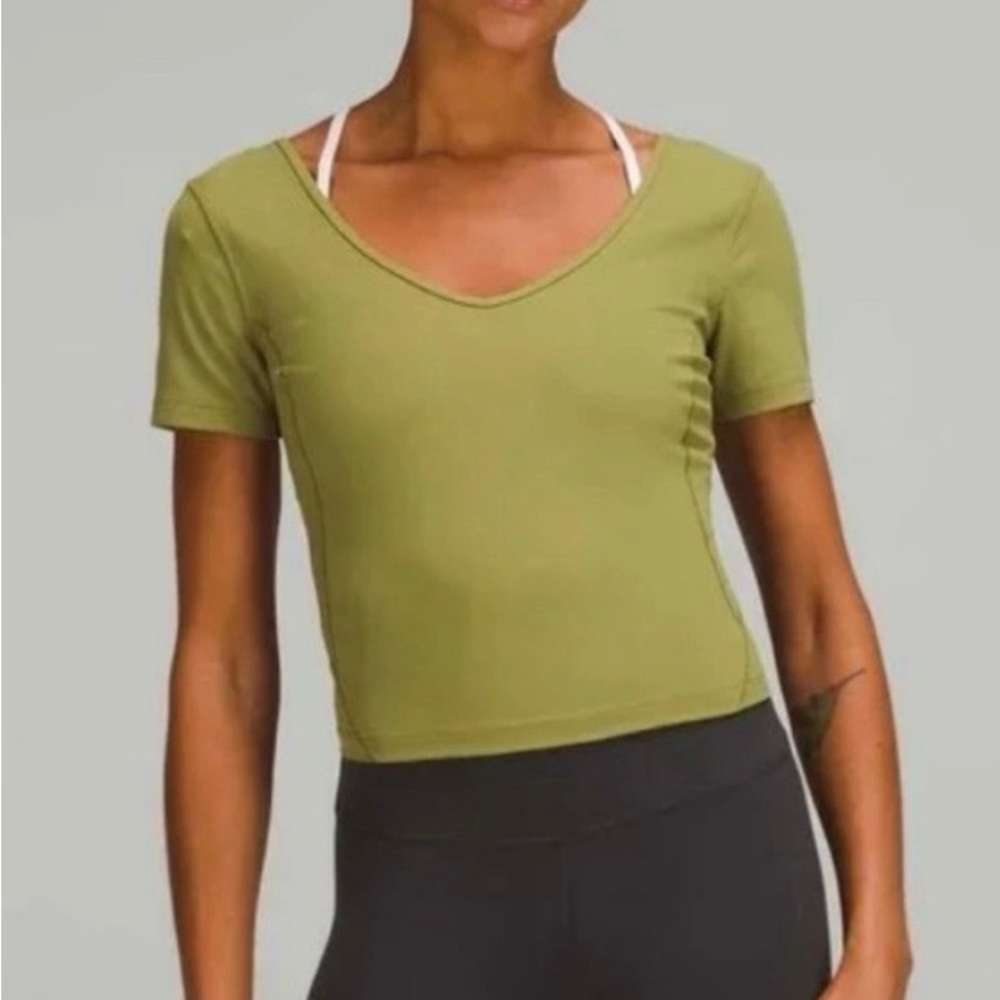Lululemon Align Top in Bronzed Green
